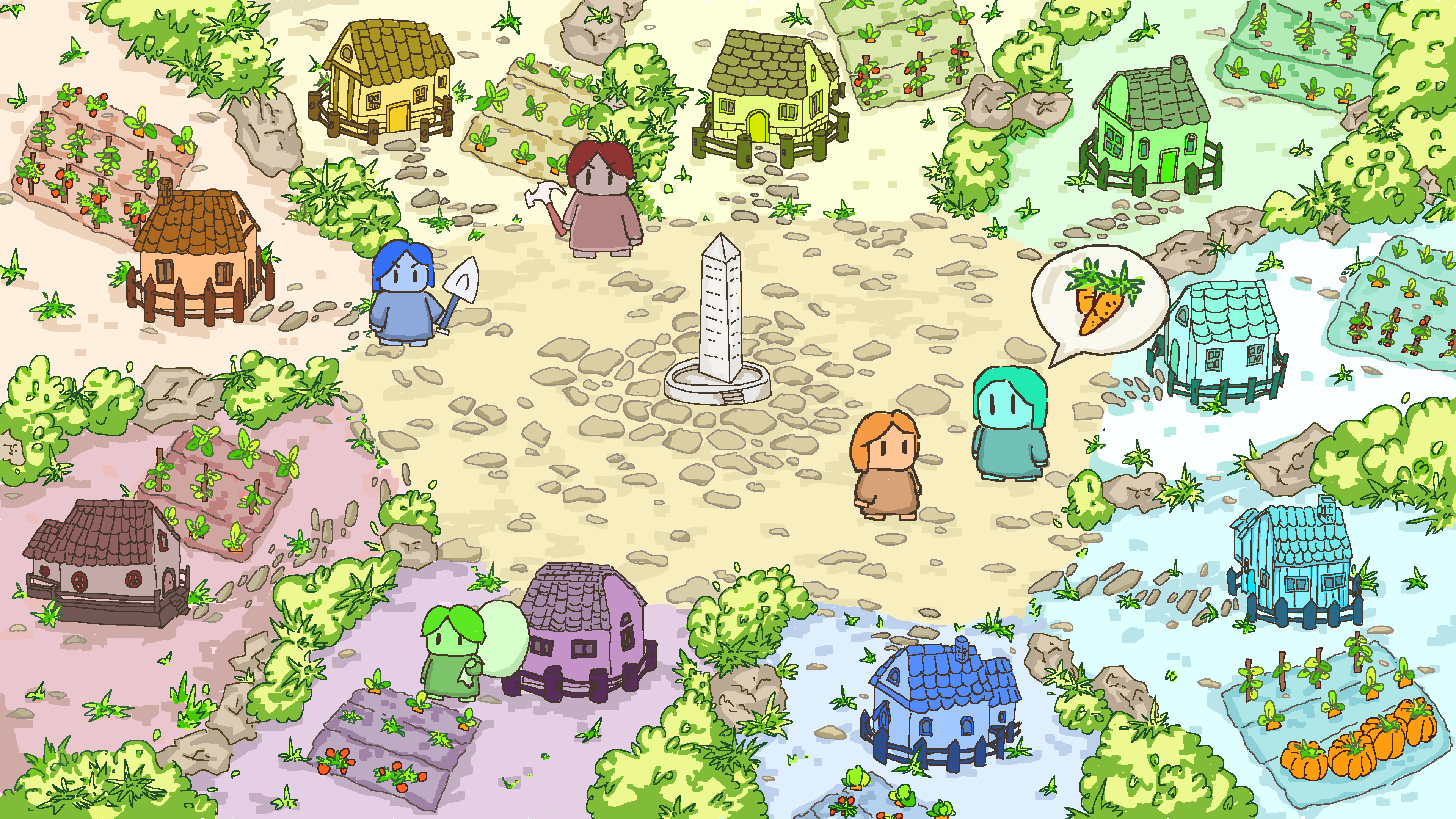 Artificial Leviathan sandbox society simulation environment